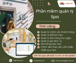 Phần mềm quản lý spa